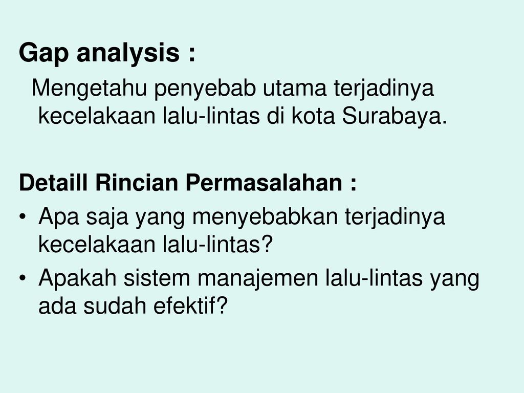 Detail Contoh Gap Analysis Nomer 14