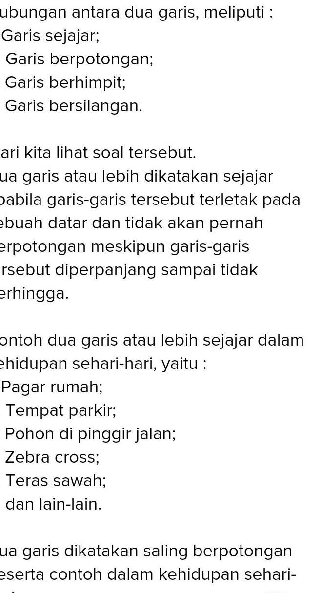 Detail Contoh Garis Sejajar Dalam Kehidupan Sehari Hari Nomer 46