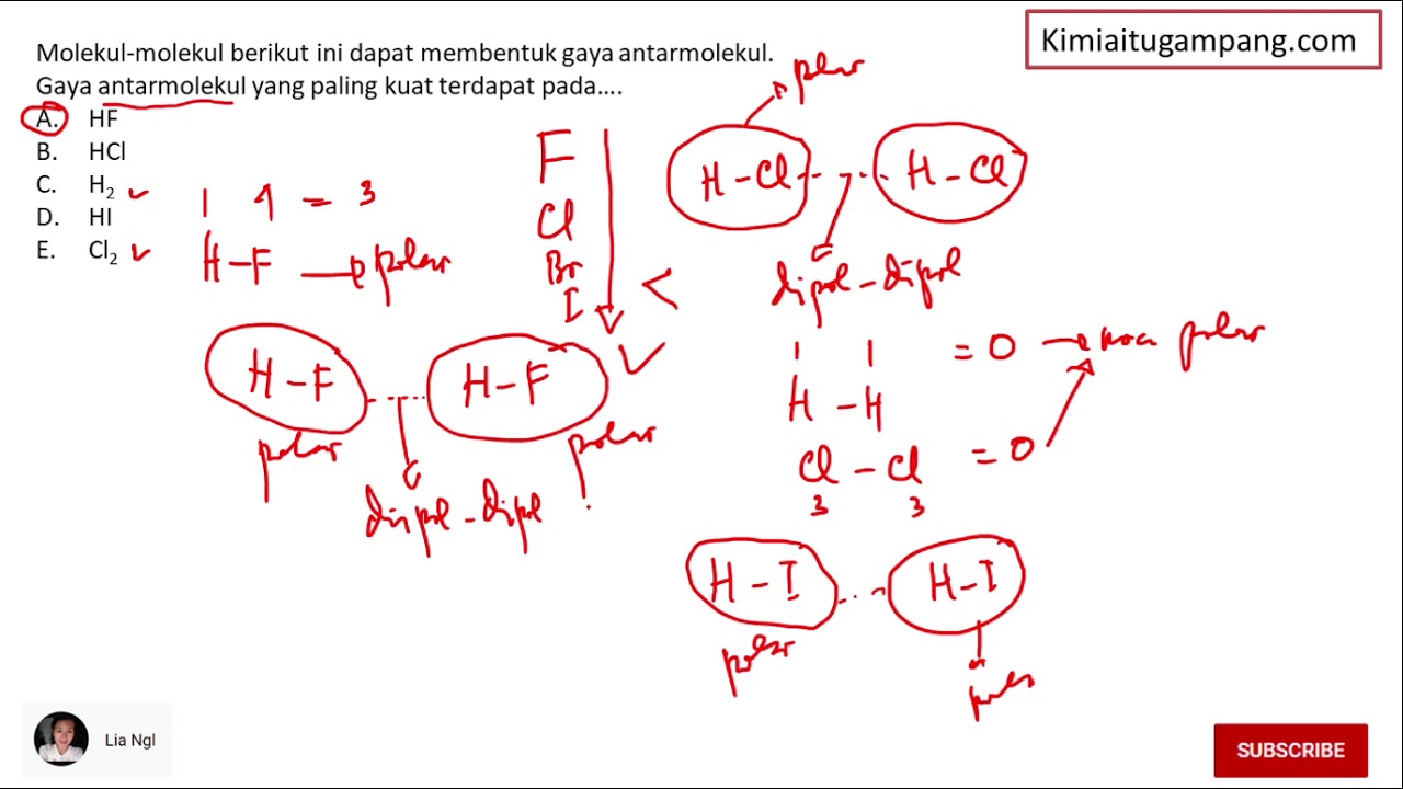 Detail Contoh Gaya Antar Molekul Nomer 48