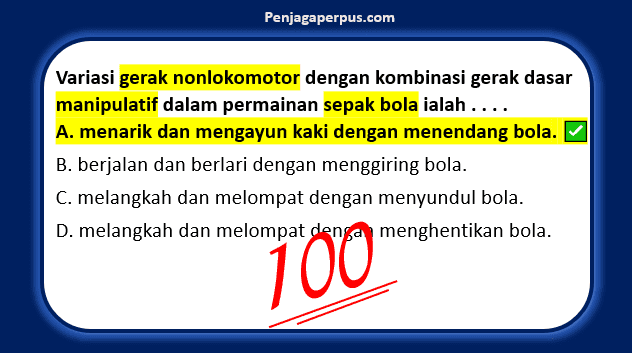 Detail Contoh Gerakan Nonlokomotor Adalah Nomer 54