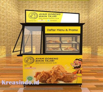 Detail Contoh Gerobak Fried Chicken Nomer 5