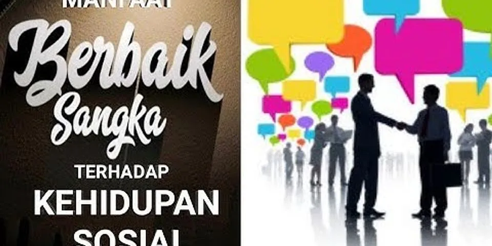 Detail Contoh Husnuzan Kepada Sesama Manusia Nomer 53