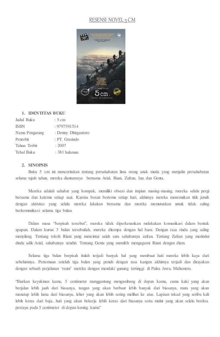 Detail Contoh Identitas Buku Nomer 7