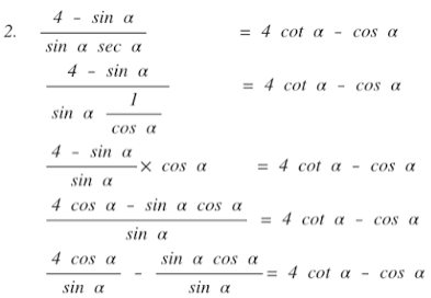 Detail Contoh Identitas Trigonometri Nomer 17