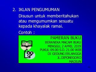 Detail Contoh Iklan Pameran Buku Nomer 14