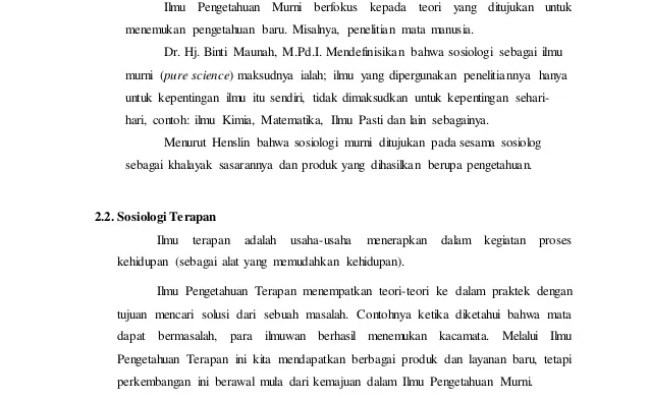 Detail Contoh Ilmu Terapan Nomer 43