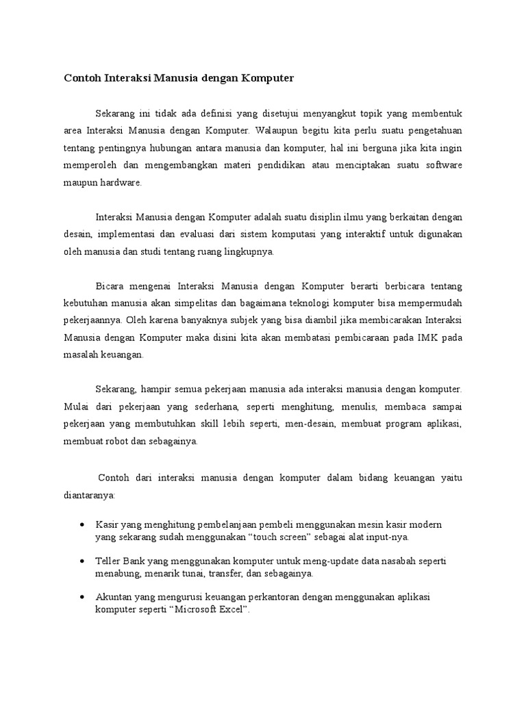 Detail Contoh Interaksi Manusia Nomer 55
