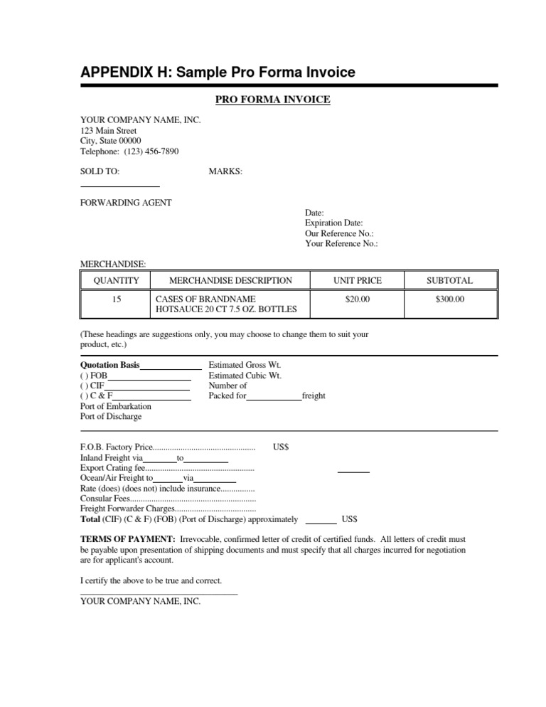Contoh invoice bahasa inggris 44 koleksi gambar