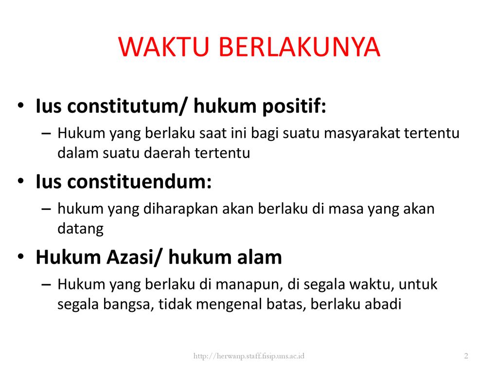 Detail Contoh Ius Constituendum Nomer 9