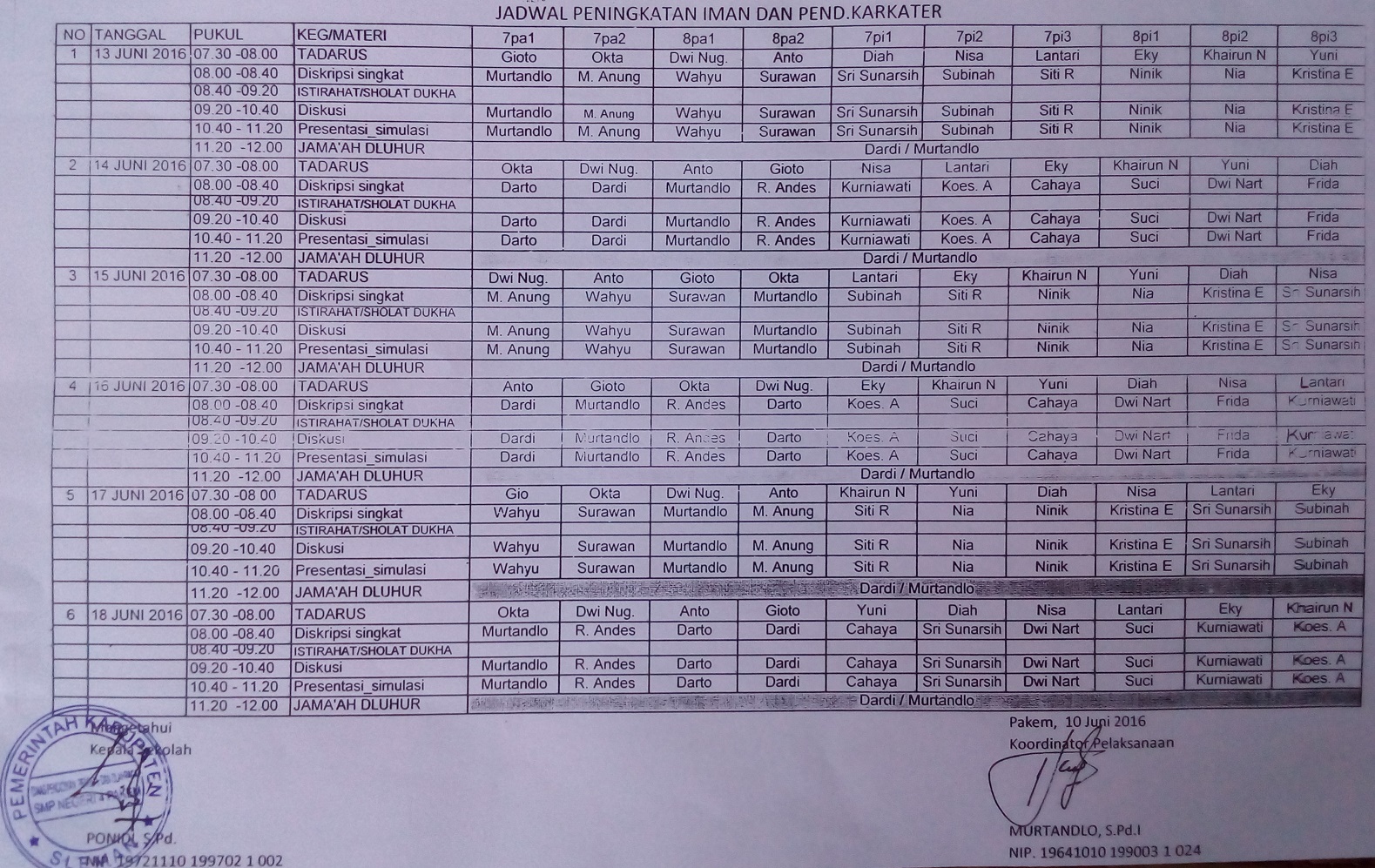 Detail Contoh Jadwal Harian Untuk Pelajar Nomer 41