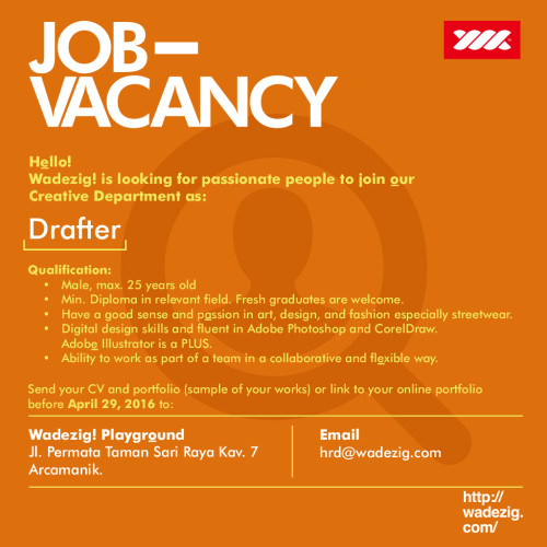 Detail Contoh Job Advertisement Nomer 4