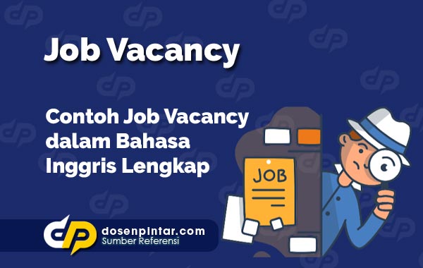 Detail Contoh Job Advertisement Nomer 50