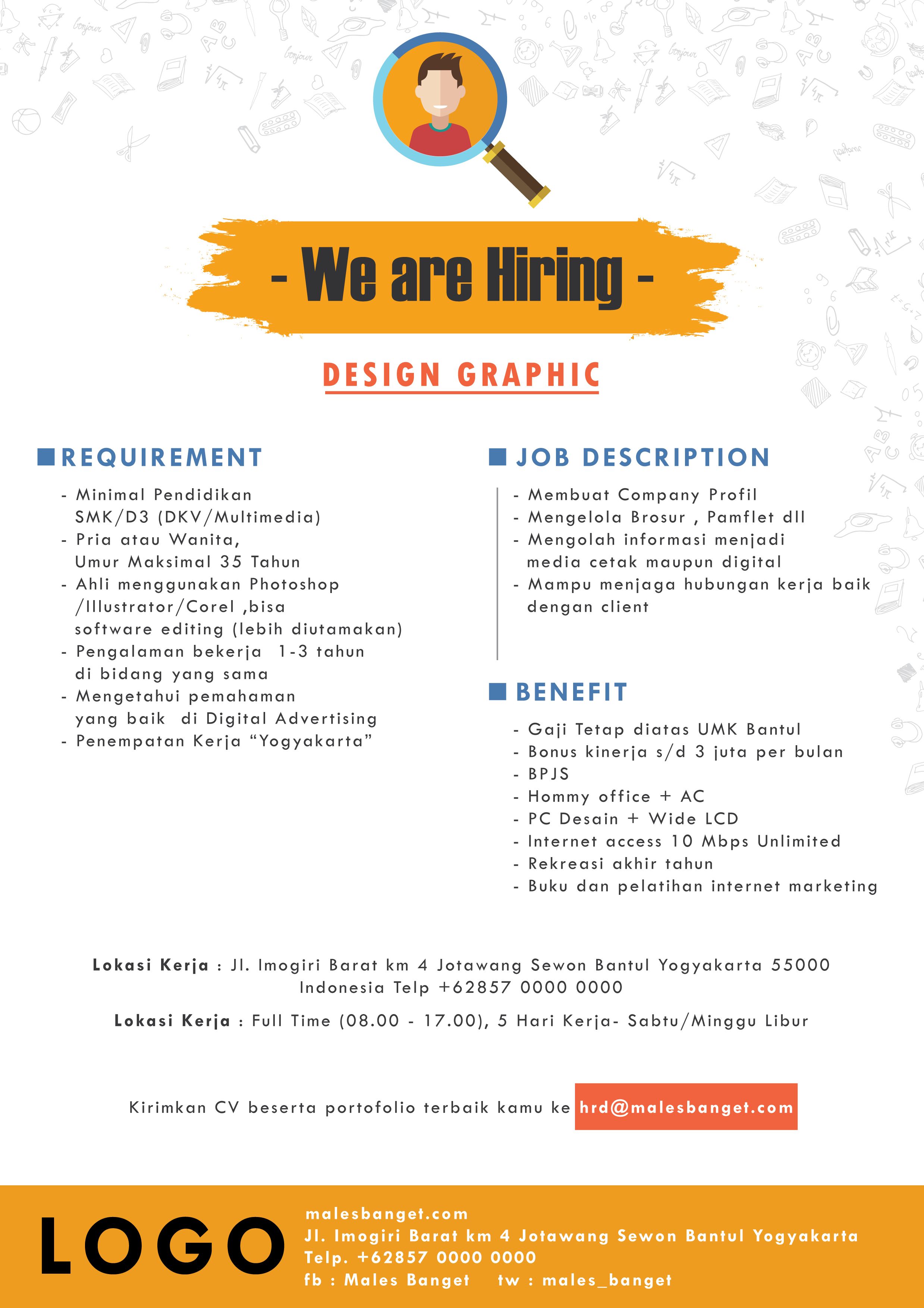 Detail Contoh Job Advertisement Nomer 10