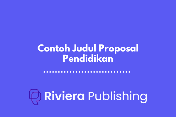 Detail Contoh Judul Proposal Penelitian Kuantitatif Nomer 16