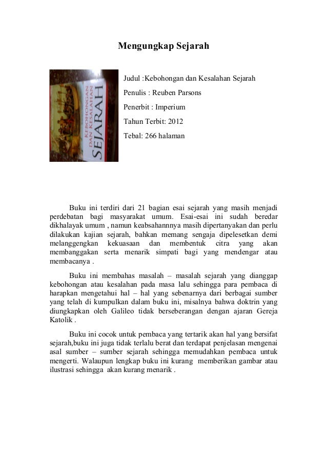 Detail Contoh Judul Resensi Buku Nomer 22