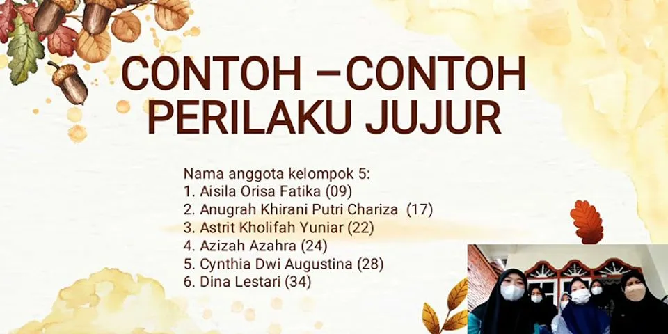 Detail Contoh Jujur Dalam Kehidupan Sehari Hari Nomer 29