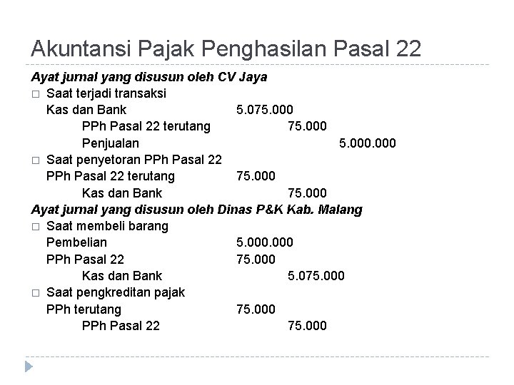 Detail Contoh Jurnal Akuntansi Pajak Nomer 20