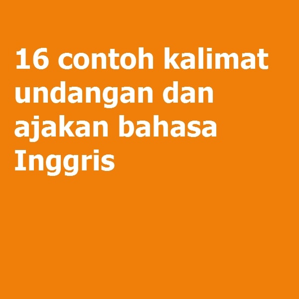 Detail Contoh Kalimat Dalam Bahasa Inggris Nomer 27