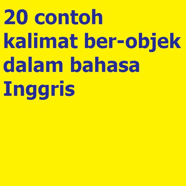 Detail Contoh Kalimat Dalam Bahasa Inggris Nomer 42