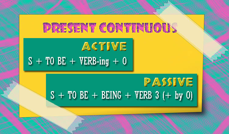 Detail Contoh Kalimat Passive Voice Present Continuous Tense Nomer 2