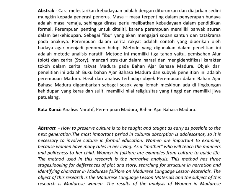Detail Contoh Karangan Bahasa Jawa Nomer 28