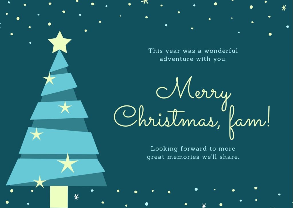 Contoh Kartu Ucapan Selamat Natal - 56+ Koleksi Gambar