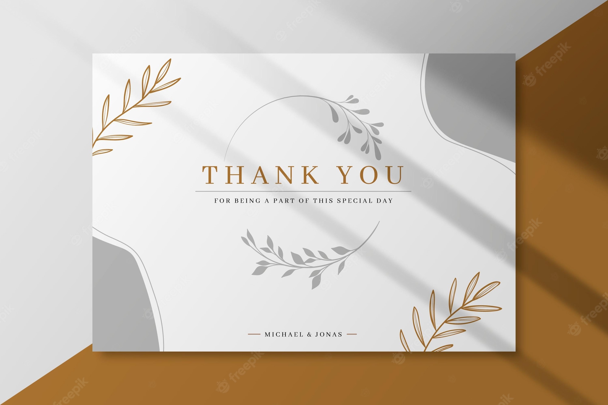 Detail Contoh Kartu Ucapan Thank You Card Nomer 21