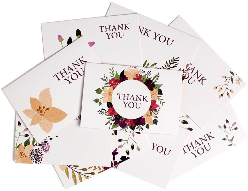 Detail Contoh Kartu Ucapan Thank You Card Nomer 43