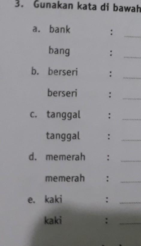 Detail Contoh Kata Homofon Nomer 21