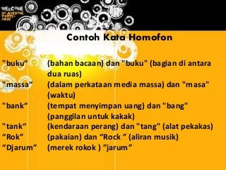 Detail Contoh Kata Homofon Nomer 49