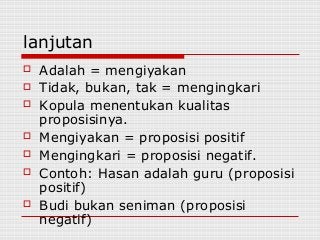 Detail Contoh Kata Kopula Nomer 26