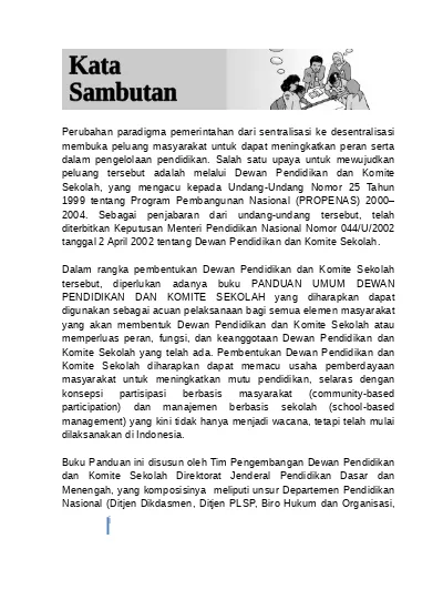 Detail Contoh Kata Sambutan Buku Nomer 4