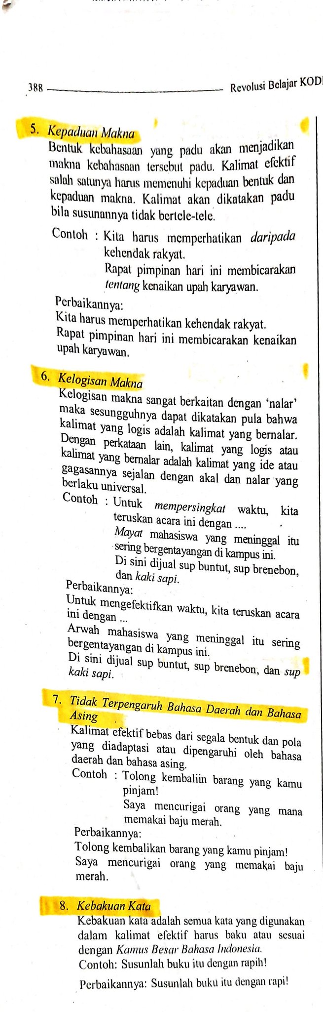 Detail Contoh Kebakuan Bahasa Nomer 27