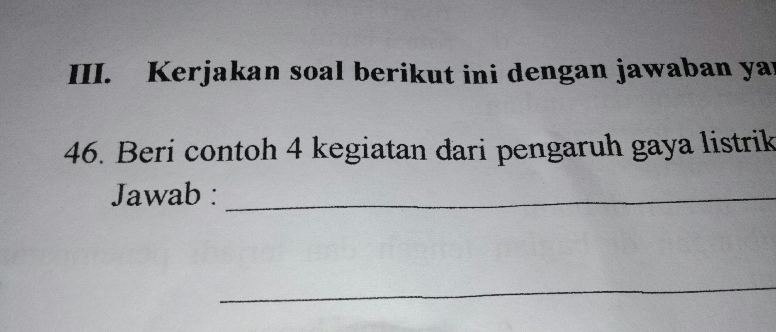 Detail Contoh Kegiatan Gaya Listrik Nomer 4