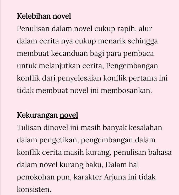 Detail Contoh Kekurangan Buku Nomer 15