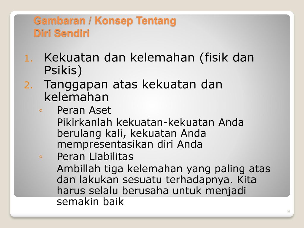 Detail Contoh Kelemahan Diri Dan Cara Mengatasinya Nomer 9