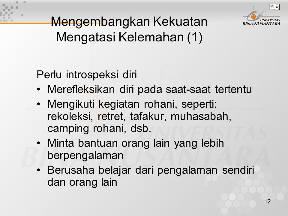 Detail Contoh Kelemahan Diri Dan Cara Mengatasinya Nomer 4