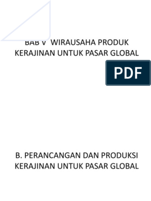 Detail Contoh Kerajinan Untuk Pasar Global Nomer 36