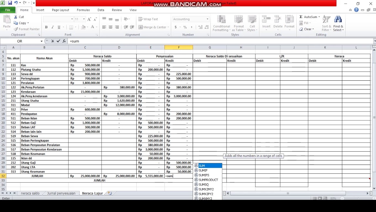 Detail Contoh Kertas Kerja Audit Excel Nomer 11