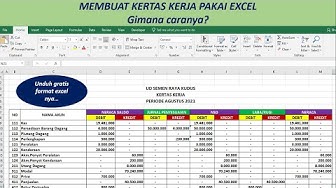 Detail Contoh Kertas Kerja Audit Excel Nomer 30