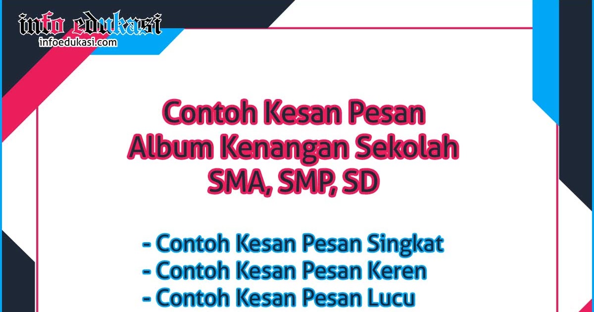 Detail Contoh Kesan Dan Pesan Untuk Teman Nomer 18