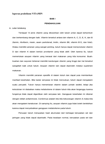 Detail Contoh Kesimpulan Laporan Praktikum Nomer 27