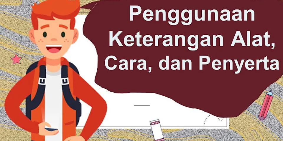 Detail Contoh Keterangan Cara Nomer 50