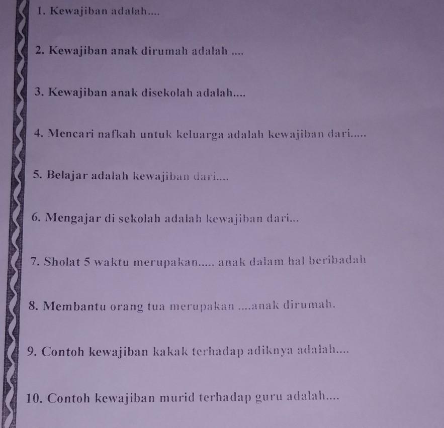 Detail Contoh Kewajiban Anak Di Rumah Adalah Nomer 39