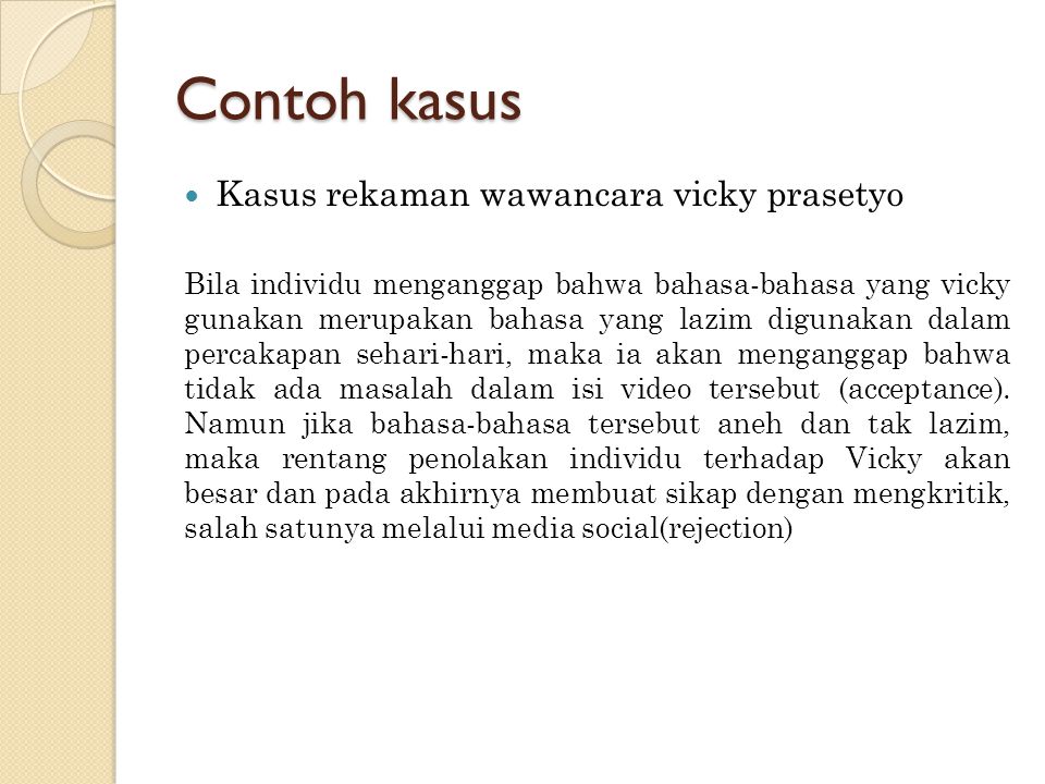 Detail Contoh Kognisi Sosial Dalam Kehidupan Sehari Hari Nomer 11