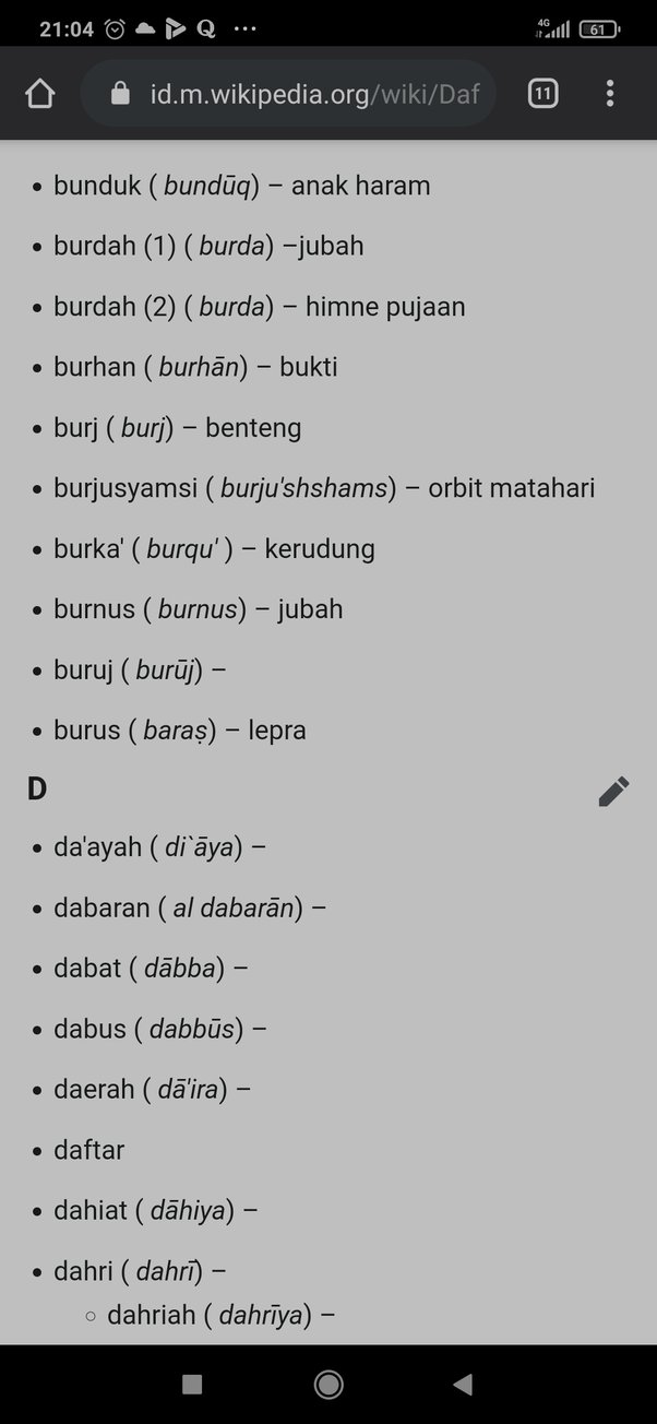 Detail Contoh Kosakata Bahasa Indonesia Nomer 20