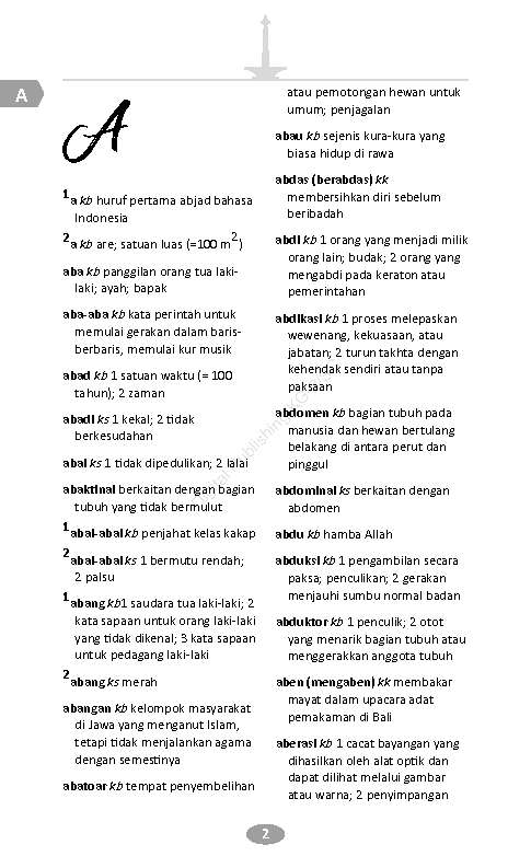 Detail Contoh Kosakata Bahasa Indonesia Nomer 29