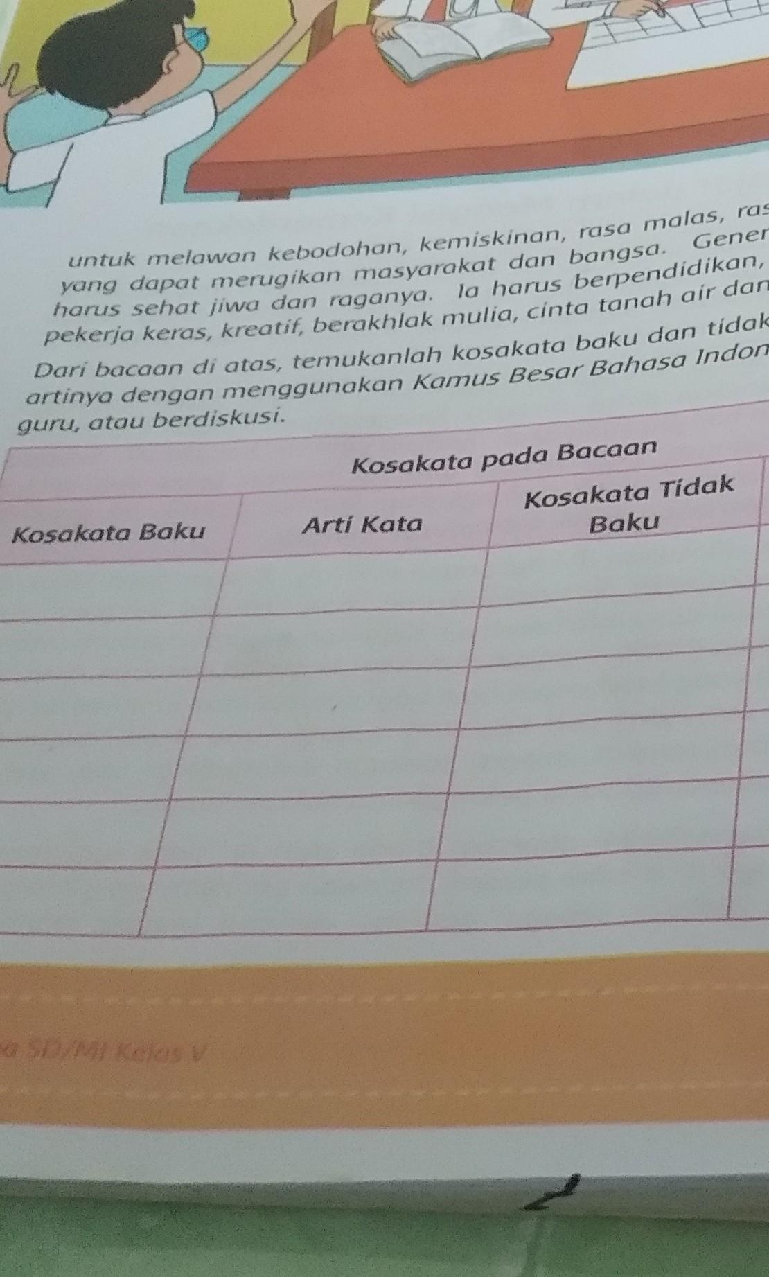 Detail Contoh Kosakata Baku Dan Artinya Nomer 12