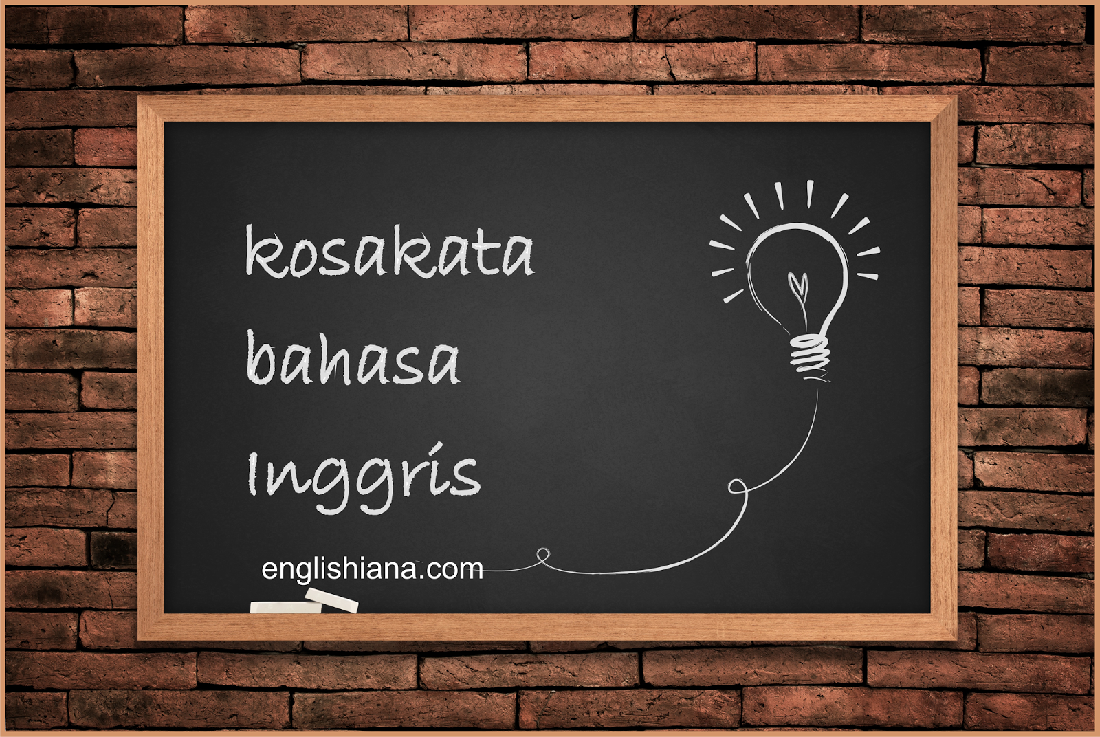 Detail Contoh Kosakata Dalam Bahasa Inggris Nomer 20