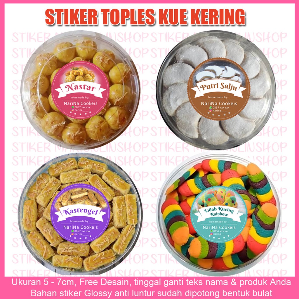 Detail Contoh Label Untuk Toples Kue Kering Nomer 22